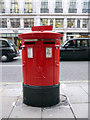 TQ2980 : Double Queen Elizabeth II Pillar Box, Regent Street, London W1 by Christine Matthews