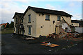 Bullington Cross demolition