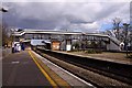 Footbridge on Taplow Station