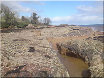 NH7458 : Low tide at Rosemarkie beach by Alasdair MacNeill