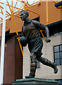 Statue of Billy Wright, Molineux Stadium, Wolverhampton