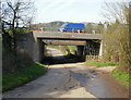 Motorway bridges, Langstone Court Road