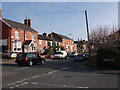 Albion Street at the junction with Herberts Lane