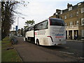 Long distance bus stop