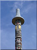 SU9869 : The Totem Pole, Virginia Water by Colin Smith