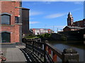 The Leeds and Liverpool Canal at Wigan Pier