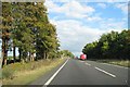 Approaching the Middleton turning (A303)