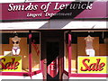 Smiths of Lerwick, Lingeri Department