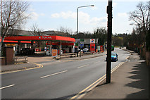 SK5641 : Petrol Station on Sherwood Rise by David Lally