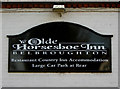 Ye Olde Horseshoe Inn sign, 33 High Street