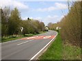 Europa Way, A452 approach to Leamington Spa