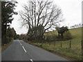 A708 running past a cottage