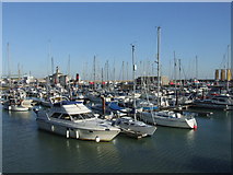 TR3864 : Ramsgate Marina by Chris Whippet