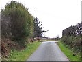 Approaching the T-junction at Efail Pensarn