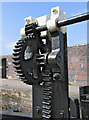 Lock gate cogs, Montgomery Canal