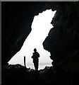 Cave at  west end of Sanda Island