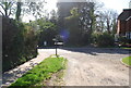 High Weald Landscape Trail sign, New Rd