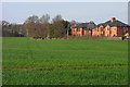 Farmland and houses, Thatcham