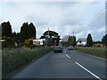 SW9861 : Traffic lights, Victoria Road, Roche. by Colin Pyle