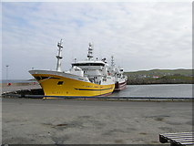 HU5362 : Pelagic Trawlers at Symbister Harbour by Robbie