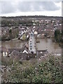 Low Town Bridgnorth from High Town