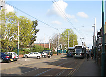 SK5541 : Tram on Noel Street by John Sutton