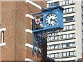 TQ3781 : Clock, East India Dock Road by Malc McDonald