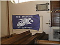 TQ3280 : Flag within St Michael Paternoster Royal by Basher Eyre