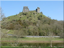 SN5520 : Dryslwyn Castle and the River Towy by Ruth Sharville