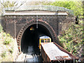 Charlton Tunnel with ballast train