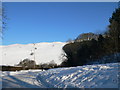 Lay-by on the A494 just below the Clwyd Gate hotel