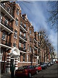 TQ2378 : Digby Mansions, Hammersmith by Derek Harper
