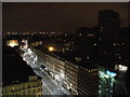 Cromwell Road by night, Kensington