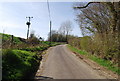 Smallbridge Rd climbing out of the Teise Valley.