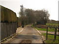 Cattle Grid near Windy Ridge