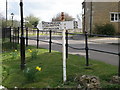 SP8994 : Sign post precision in Gretton by Michael Trolove