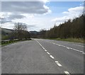 Lay-by on the southbound A7 below Stibbiegill Knowe