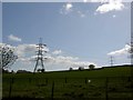 Pylons from Fenwick Lane, Woodside