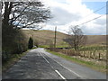 The B709 heading for Langholm