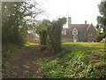 TQ7229 : Sussex Border Path beside Brookgate Farm by David Anstiss