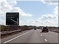 A14 at the Nene viaduct