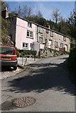SX1352 : Lanteglos: cottages in Bodinnick by Martin Bodman