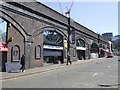 Tenanted arches in Livery Street