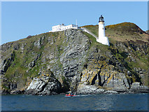 SC4991 : Gob ny Stroma and Maughold lighthouse by Chris Gunns