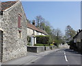 Approaching the junction with Lascott Hill, Wedmore