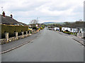 Looking down Long Valley Road