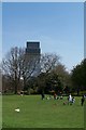 Football in the park, Weston Park, Western Bank, Sheffield