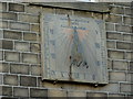 Former  Wesleyan Methodist Chapel in Cullingworth, Sundial