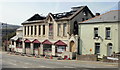 Fire-damaged building, Bethesda Street, Merthyr Tydfil