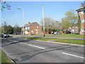 Approaching the junction of  Milton Road and  Chaucer Close